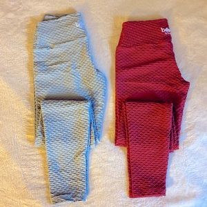 BBB Croco Leggings Frost and Canela